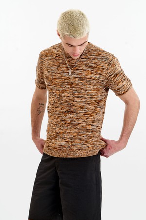 KAI Organic Cotton Knit Tee - Black from KOMODO