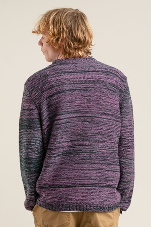 GLITCH - Merino Wool Jumper Fuschia from KOMODO