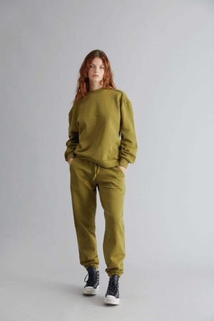 EVIE  -  Organic Cotton Jogger Olive from KOMODO