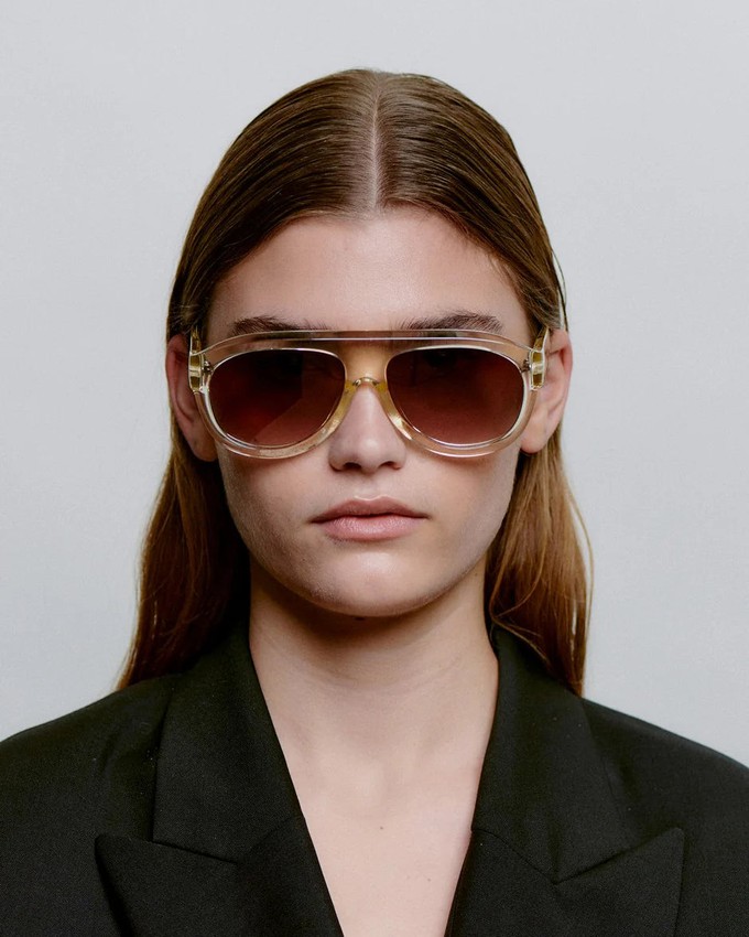 RIO - Ecru Transparent Sunglasses by A.Kjaerbede from KOMODO