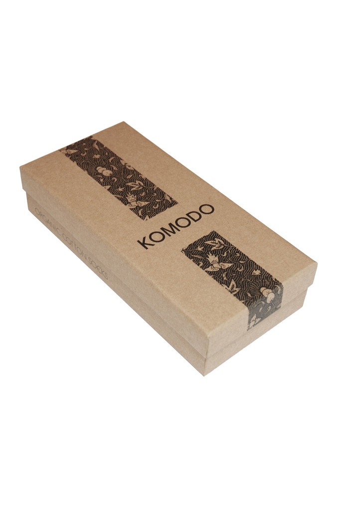 PUNCHY Gift Box - GOTS Organic Cotton Socks from KOMODO