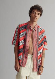 HUMMINGBIRD Shirt Mens - Poppy Red van KOMODO