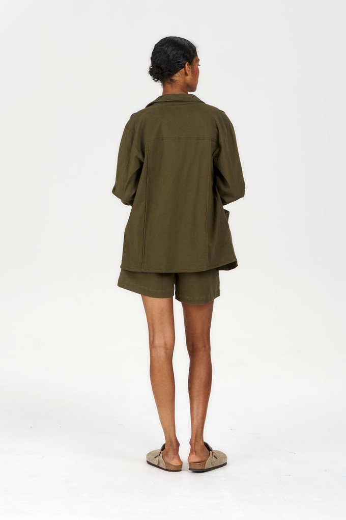 CHORE Organic Cotton Jacket - khaki from KOMODO