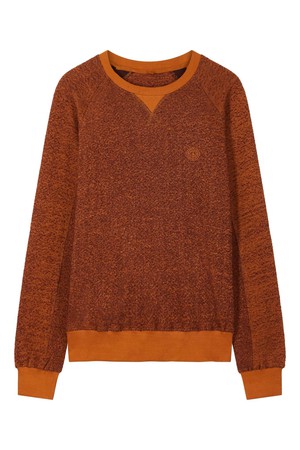 ANTON - Organic Cotton Sweat Tobacco Brown from KOMODO