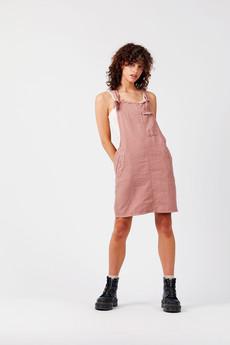 PEGGY Pink - Organic Cotton Dress by Flax & Loom via KOMODO