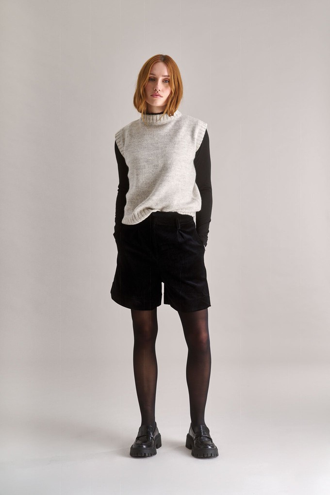 INDIA Lambswool Vest - Natural from KOMODO