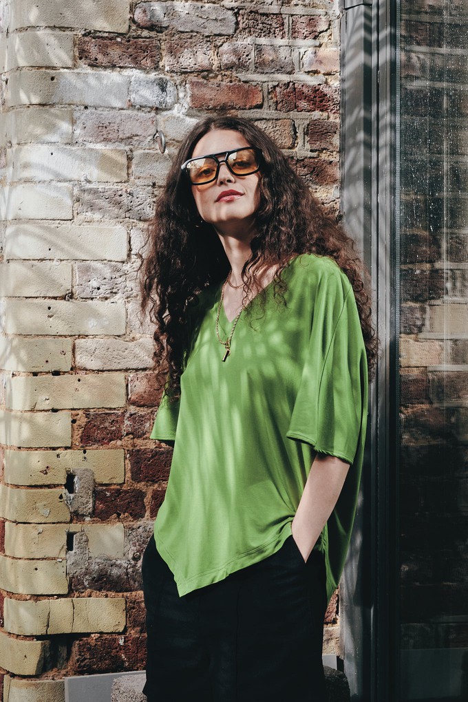 ARIA - Modal Jersey Top - Green from KOMODO