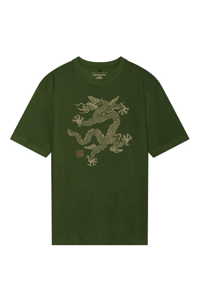DRAGON 25 - Organic cotton tee - Green from KOMODO