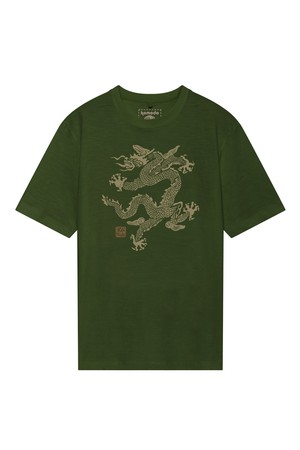 DRAGON 25 - Organic cotton tee - Green from KOMODO