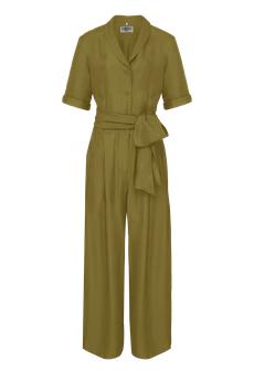 PLANET - Rayon Jumpsuit Khaki via KOMODO