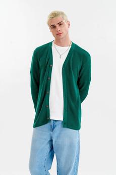 LUCAS Organic Cotton Cardigan - Green via KOMODO