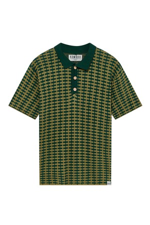 CAL - Organic Cotton Polo Top Green from KOMODO