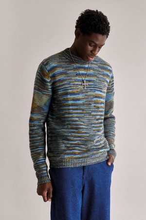 TERUMA Lambs Wool Jumper - Navy from KOMODO