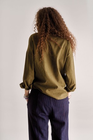 HANAKO Organic Cotton Shirt - Green from KOMODO