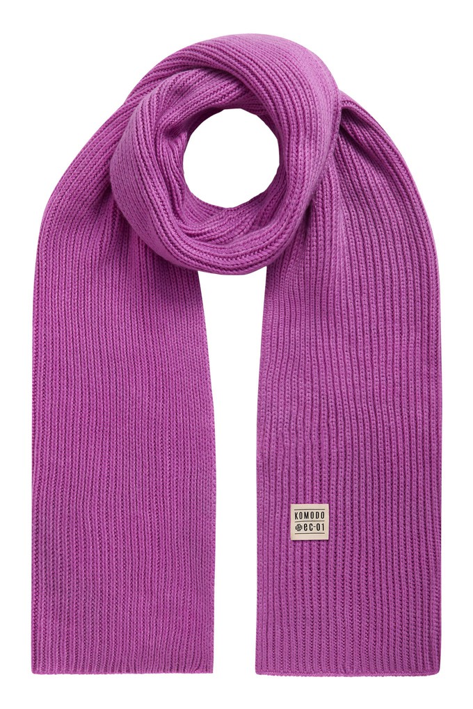 CHO - Fine Merino Scarf Fuchsia from KOMODO