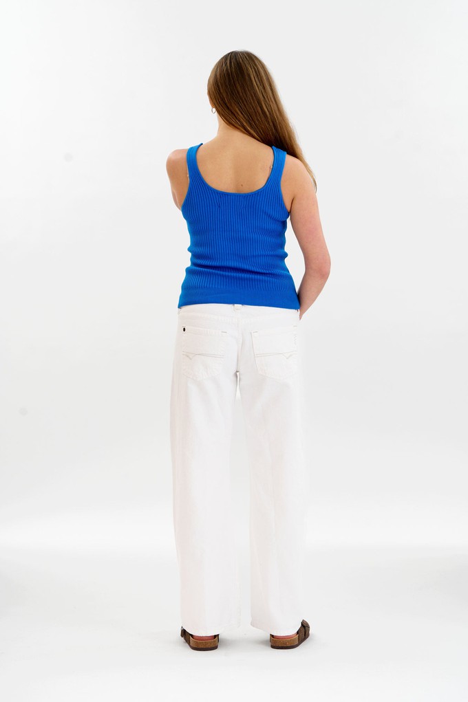 WISTERIA Organic Cotton Vest - Blue from KOMODO