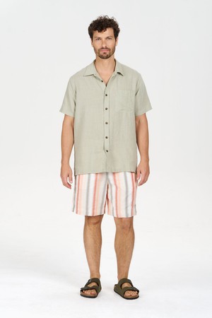 LOYLE Tencel Linen Shirt - Sage from KOMODO