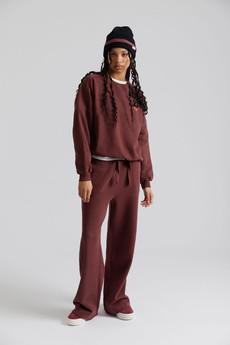 SOLEIL - GOTS Organic Cotton Jogger Walnut Brown via KOMODO