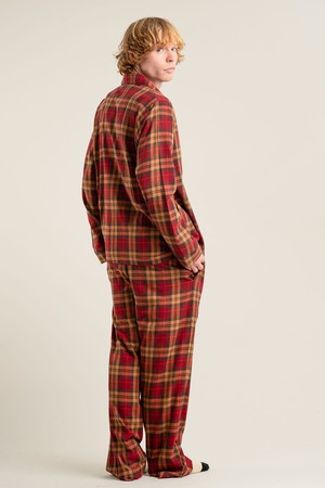 JIM JAM Mens Organic Cotton Pyjama Set - Berry from KOMODO