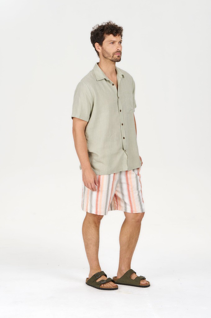 LOYLE Tencel Linen Shirt - Sage from KOMODO
