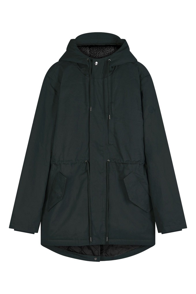 WILSON - Water Resistant Organic Cotton Parka Ivy from KOMODO