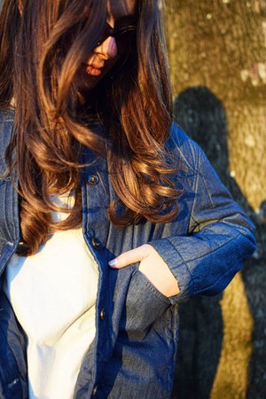 LOTTIE Organic Cotton Jacket - midwash from KOMODO