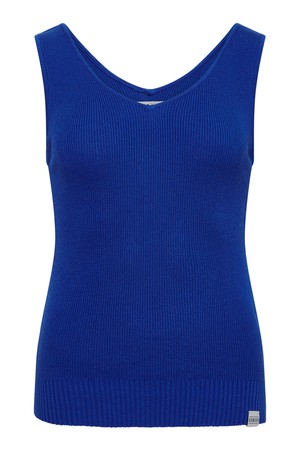 YANA - Organic Cotton Vest Blue Sapphire from KOMODO