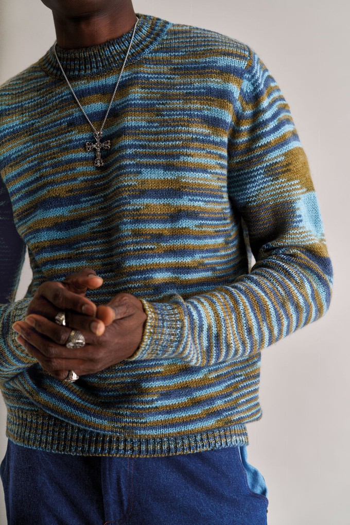 TERUMA Lambs Wool Jumper - Navy from KOMODO