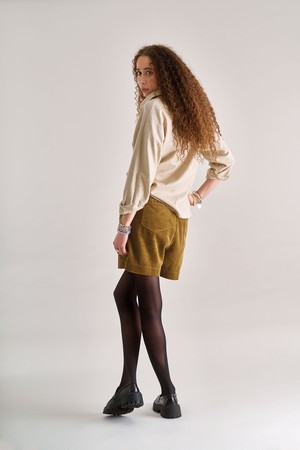 HANAKO Organic Cotton Shirt - Sand from KOMODO