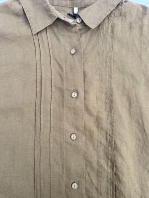 KIMONO - Linen Shirt Khaki from KOMODO