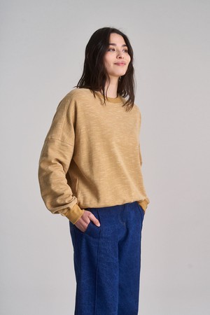 DAWN - Organic Cotton Sweat - Sand from KOMODO
