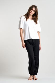 TERESA Jogger - GOTS Organic Cotton Black via KOMODO