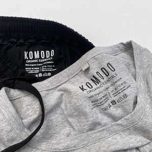 TERESA Jogger - GOTS Organic Cotton Black from KOMODO