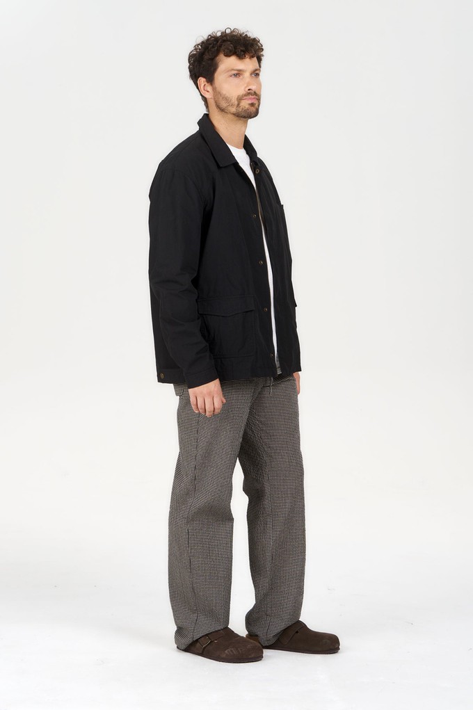 RUDY Organic Cotton Jacket - Black from KOMODO