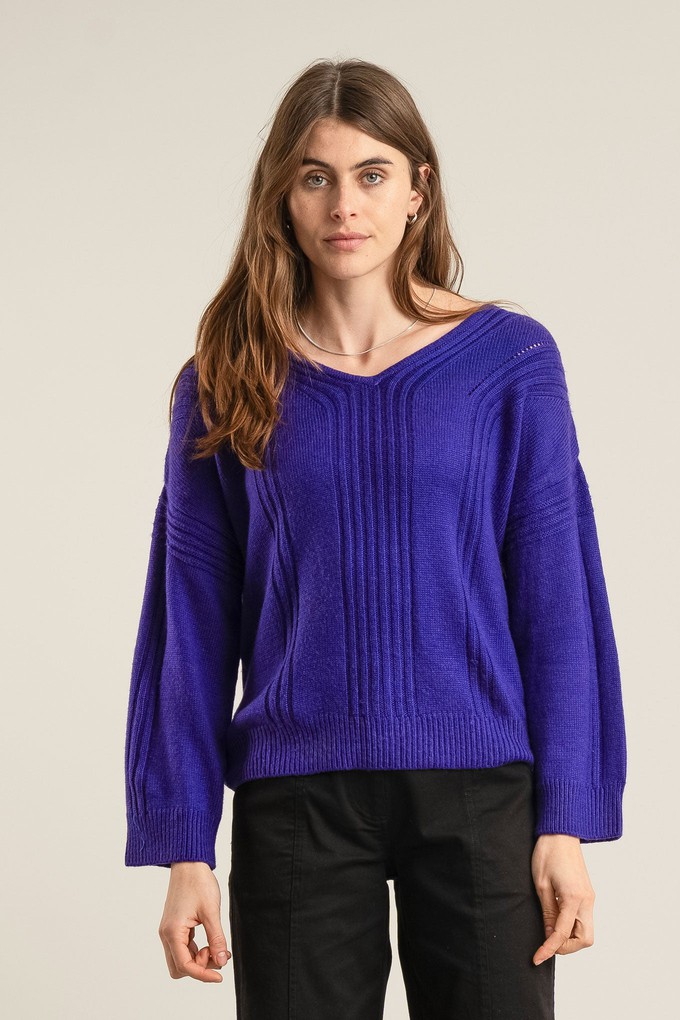 ANYA Wool Jumper - Ultramarine from KOMODO