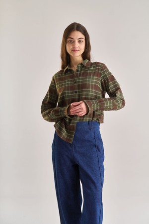 PAGE Organic Cotton Shirt - Green from KOMODO