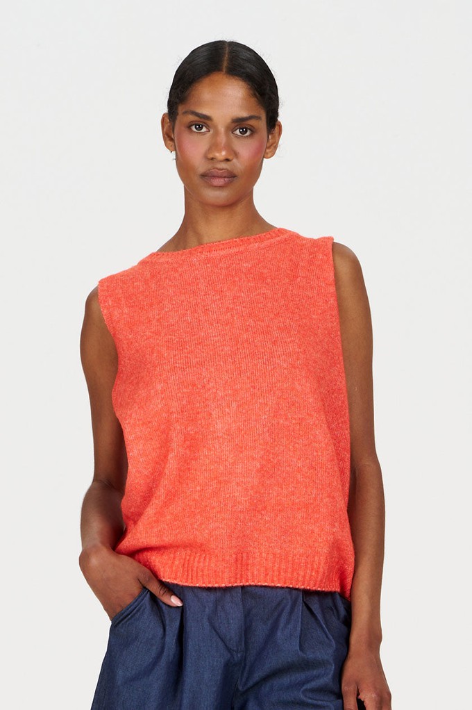 BLAKE Recycled Poly Vest - Orange from KOMODO