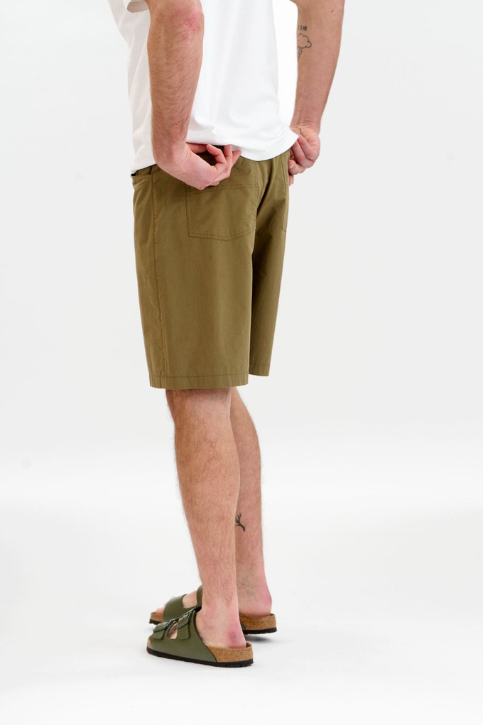 JAMBO Organic Cotton Poplin Short - Olive from KOMODO