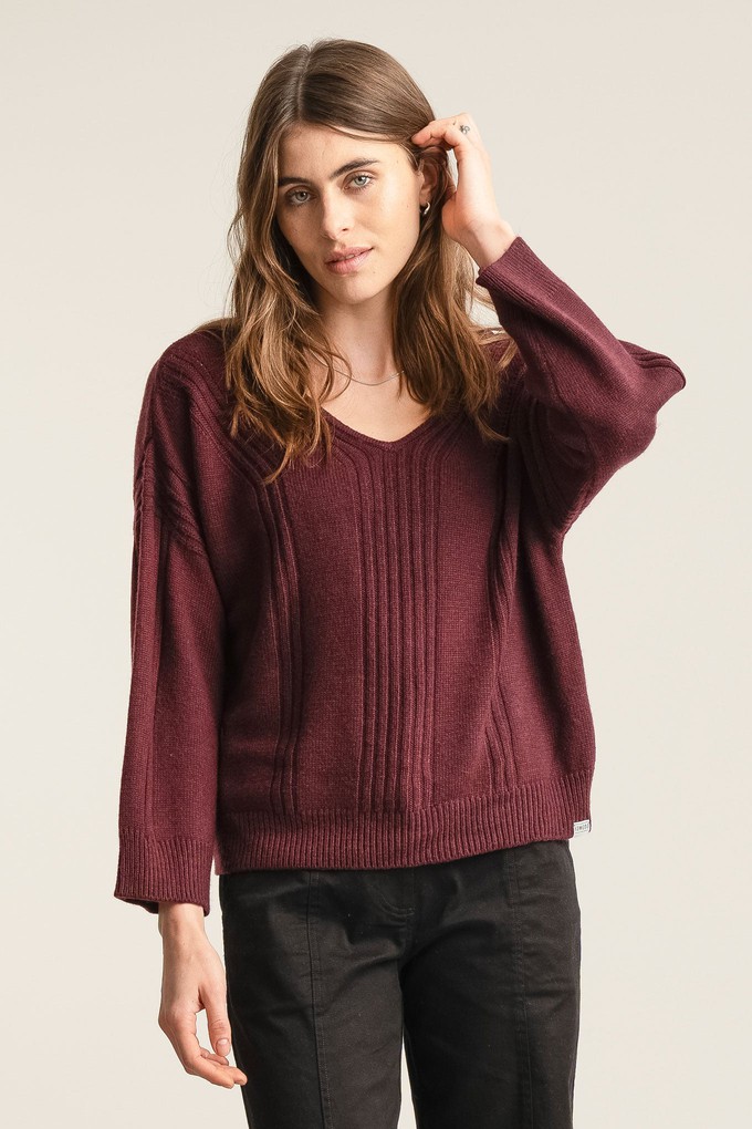 ANYA Wool Jumper - Walnut from KOMODO