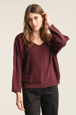 ANYA Wool Jumper - Walnut from KOMODO