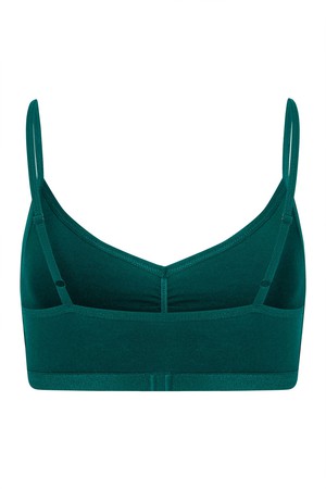 ANASTASIA Bra - GOTS Organic Cotton Teal from KOMODO