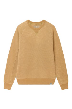 ANTON - Organic cotton sweat - Sand melange from KOMODO