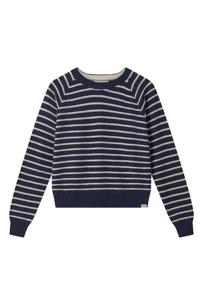 ALMA Organic Cotton Jumper - Navy from KOMODO