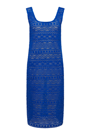 LAGO - Organic Cotton Dress Sapphire Blue from KOMODO