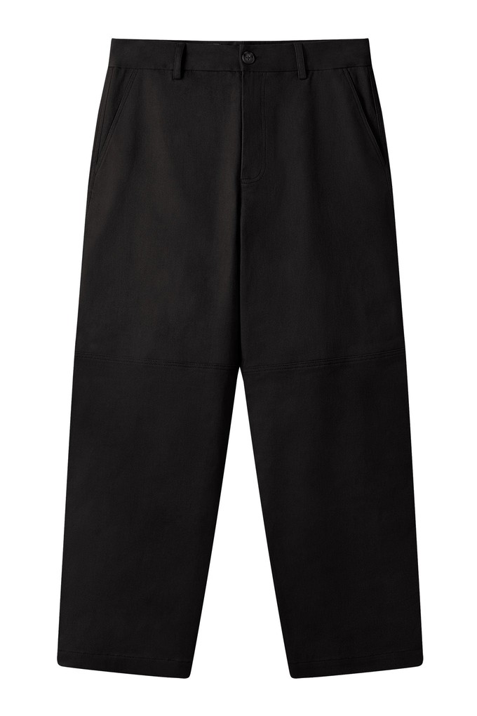THEO Organic Cotton Tencel Trouser - Black from KOMODO