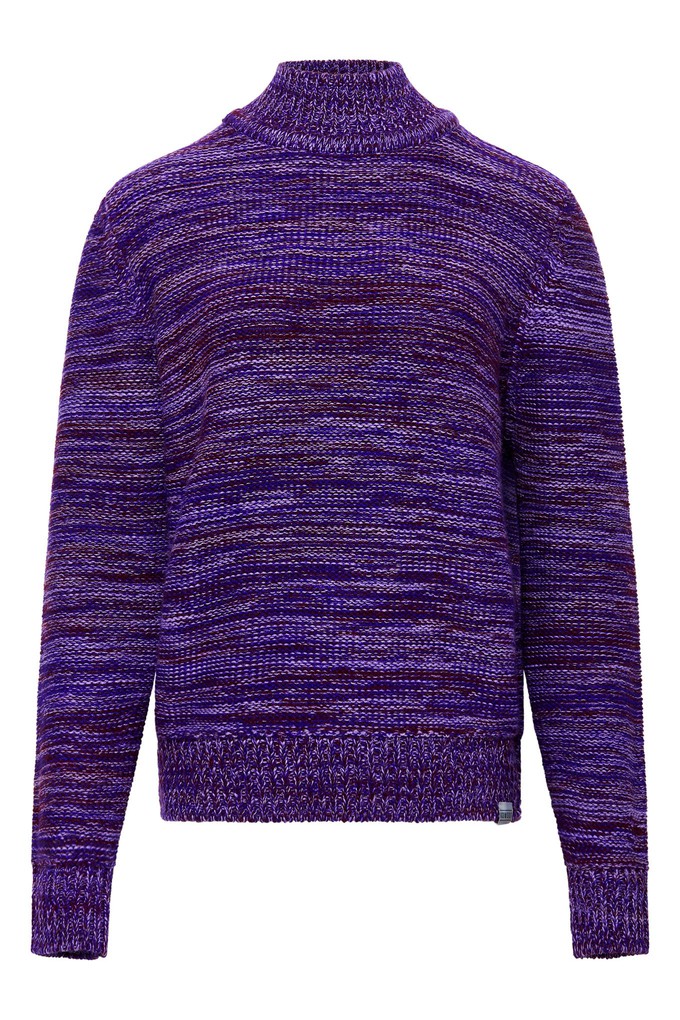 AMANDA  Fine Merino Wool Jumper - Lavender from KOMODO