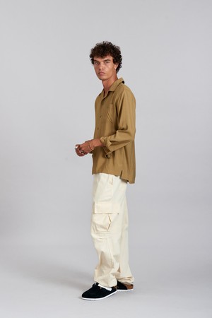 JAMIE - Organic Cotton Trouser Putty from KOMODO