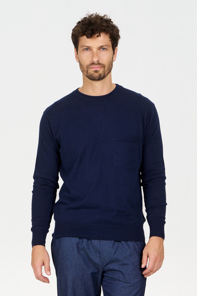POCKET Organic Cotton Jumper - Navy from KOMODO