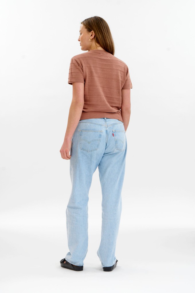 POSEY Organic Cotton Knit Tee - Coffee from KOMODO