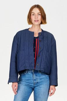 LOTTIE Organic Cotton Jacket - midwash via KOMODO